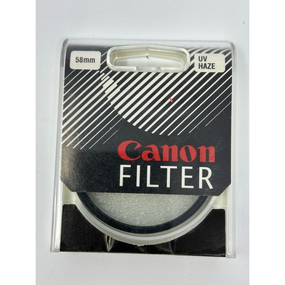 NEW! Canon 58mm UV Haze filter for 18-55mm IS EF-s - OEM Genuine S8